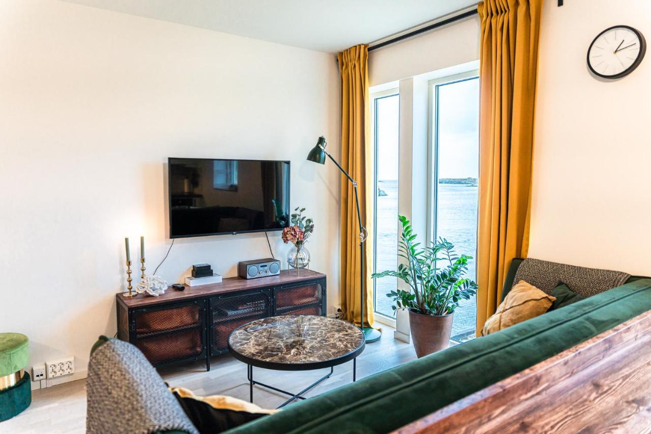 Apartamento New Akrahamn Coast House Sæveland Exterior foto