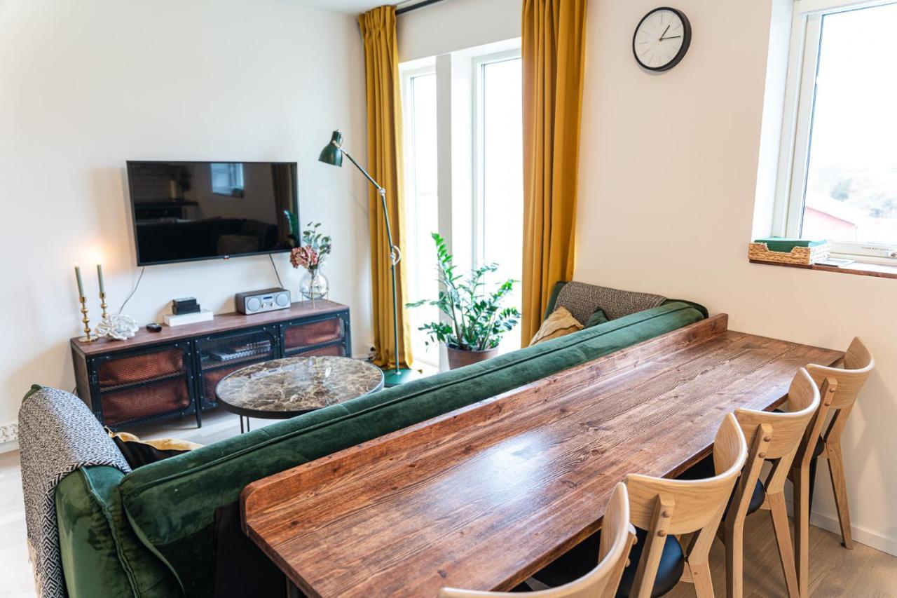 Apartamento New Akrahamn Coast House Sæveland Exterior foto