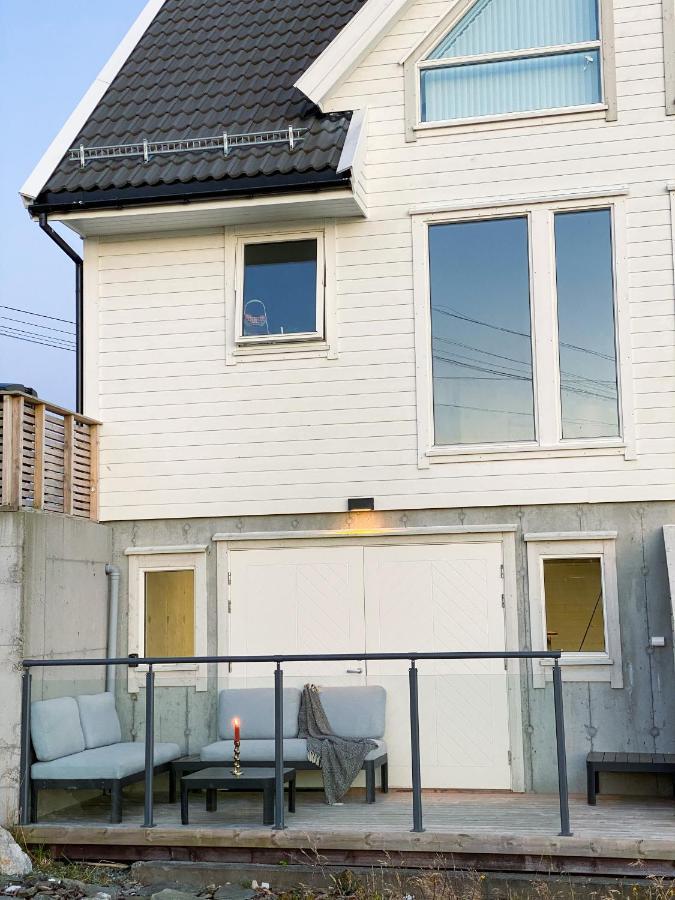 Apartamento New Akrahamn Coast House Sæveland Exterior foto